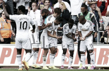 Swansea 1-0 Burnley: Dyer&#039;s first-half strike gives The Swans another win