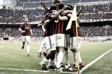 El Milan sigue dando caza a la Champions League