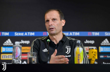 Allegri in conferenza: "L'importante sarà riprendere subito il cammino dopo la sconfitta di Bergamo "