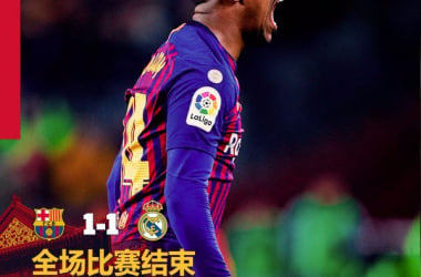 Coppa del Re - Malcom risponde Vazquez: 1-1 tra Barcellona e Real Madrid&nbsp;