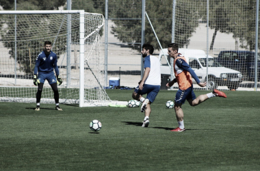 Segunda sesión de trabajo de la semana para el Lorca FC