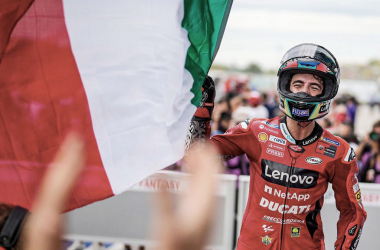 Bagnaia vive su mejor momento en MotoGP