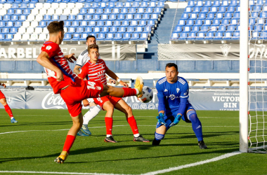 El Recreativo Granada consigue un punto vital ante el Marbella FC