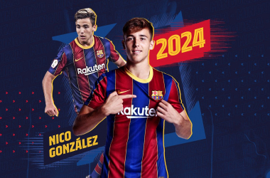 Nico González renueva con el Fútbol Club Barcelona