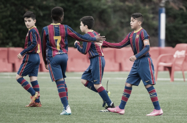 El FCB Benjamín A no falla y se aposenta en el trono de campeón