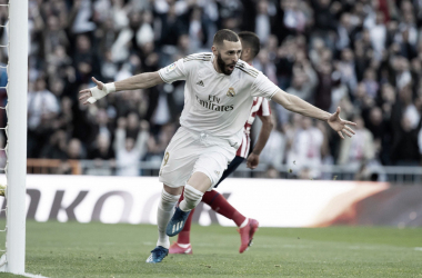 Benzema se reencuentra con el gol y supera a Luis Aragonés