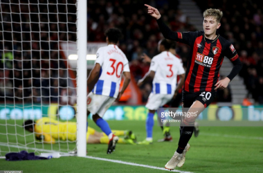 Bournemouth 2-0 Brighton & Hove Albion: Ten-man Seagulls fall to another defeat on the road