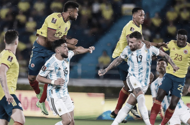 Colombia salva un empate ‘in extremis’ frente a Argentina