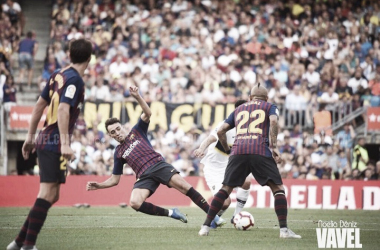 Clément Lenglet permite que el Barça reine en León