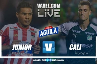 Resumen Atlético Junior vs Deportivo Cali por la Liga Aguila 2019-I (2-0)