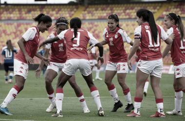 Santa Fe goleó, gustó y clasificó a las semifinales de la Liga BetPlay Femenina