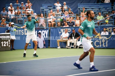 Citi Open: Cabal/Farah escape Kyrgios/Tsitsipas threat and other day one action