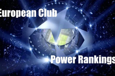 European Club Power Rankings - 8 Oct 2013
