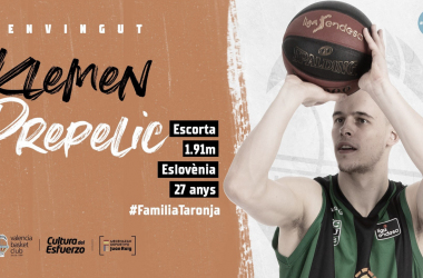 Valencia Basket incorpora a Prepelic, máximo anotador de la ACB 19/20