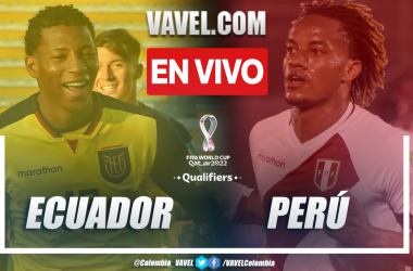 Resumen y goles de Ecuador vs Perú  (1-2) en la fecha 7 por Eliminartoria a Catar 2022