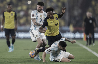 Ecuador y Argentina terminan la Eliminatoria con una igualdad