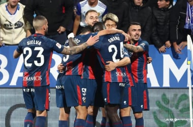 SD Huesca, con buen ánimo tras el derbi