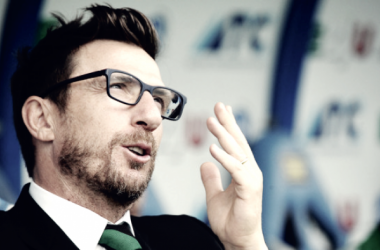 Sassuolo, Di Francesco: "Dobbiamo fare punti, i recuperi ci faranno bene. Aquilani? Può giocare"