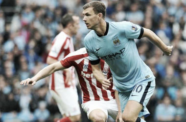 Dzeko: &quot;Será complicado ganar al Arsenal, pero soy optimista&quot;