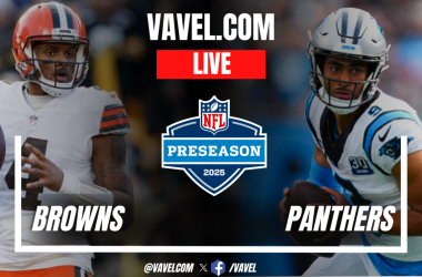 Cleveland Browns vs Carolina Panthers