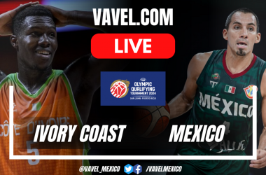 Summary: Ivory Coast 81-92 Mexico in Pre-olympic FIBA 2024