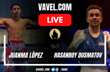 Summary: Juanma López vs Hasanboy Dusmatov in 2024 Olympic Games 2024