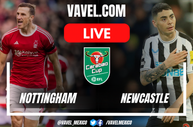 Summary: Nottingham 1(3-4)1 Newcastle in EFL Carabao Cup 2024