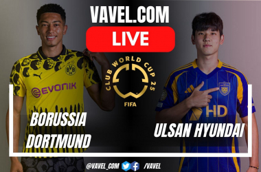 Borussia Dortmund vs Ulsan Hyundai LIVE Score Updates: Dortmund leads at halftime (1-0)