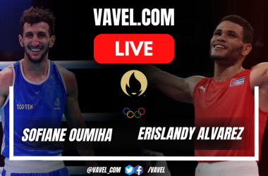 Summary: Sofiane Oumiha vs Erislandy Alvarez in 2024 Olympic Games