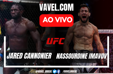 UFC AO VIVO, Jared Cannonier x Nassourdine Imavov em tempo real pela luta na UFC Fight Night
