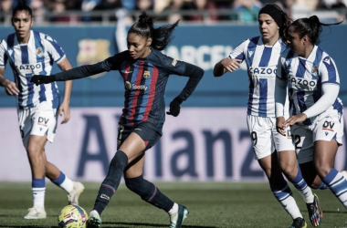 Abrumadoras: Barça Femenino humilla a la Real Sociedad con una goleada en La Liga F
