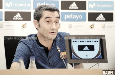 Ernesto Valverde: "Que Messi marque cuatro goles ya no es noticia"