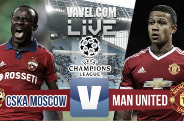 Resultado CSKA - Manchester United en la Champions League 2015 (1-1)