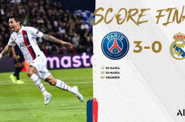 Champions League- Di Maria show: il PSG travolge 3-0 il Real