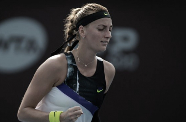 Kvitova passa por Bencic e enfrenta Barty nas quartas do Aberto da China