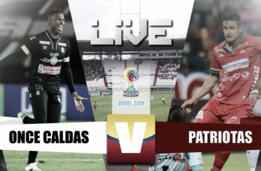 Resultado Once Caldas - Patriotas en Liga Águila II 2015 (1-3)