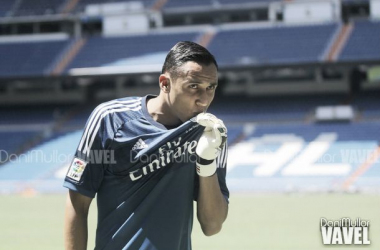 Fotos e imágenes de la presentación de Keylor Navas, por el Real Madrid CF