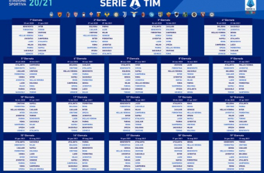 Serie A - Il calendario