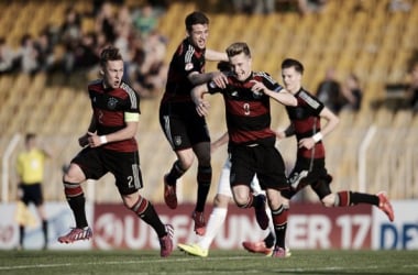 Slovenia under-17 0-1 Germany under-17: Eggestein strikes early to keep Wück&#039;s men top