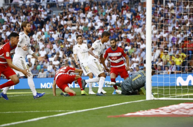 El Granada CF cae con dignidad en el Bernabéu