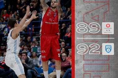 Legabasket - Milano cade ancora in casa: al Forum vince Brindisi per 89-92