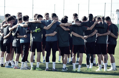 La selección sub-17, con la mirada puesta en Brasil