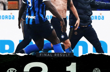 Serie A - Inter in rimonta batte il Verona e vola momentaneamente in testa alla classifica (2-1)