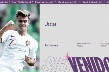 Jota, nuevo jugador del Real Valladolid