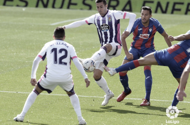 Resumen Real Valladolid vs. SD Eibar (1-2)