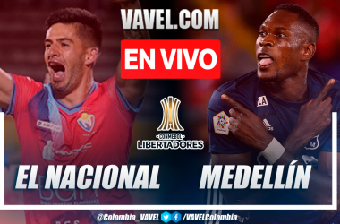 Resumen y goles: El Nacional 2-2 Medellín en la ida de la fase 2 por Copa Libertadores 2023