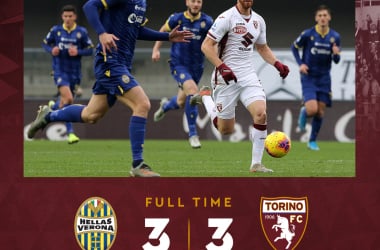 Pazzo lunch match di Serie A: finisce 3-3 tra Hellas Verona e Torino!