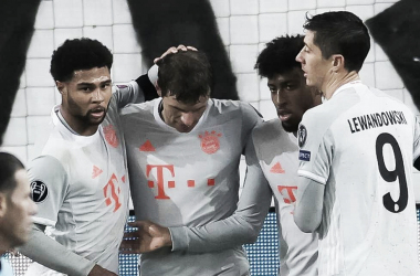 Bayern suporta pressão no primeiro tempo e goleia Red Bull Salzburg na reta final