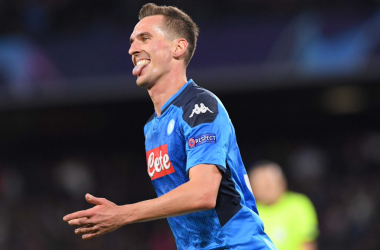 Show di Milik, Napoli agli ottavi: battuto il Genk 4-0