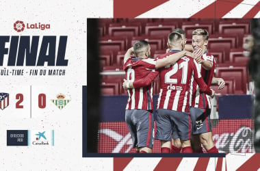 La reacción del Atlético de Madrid tiene premio